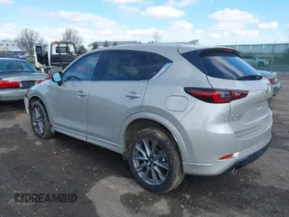 2024 Mazda CX-5 2.5 S Premium Package with VIN JM3KFBDL5R0465272, listed as a IAAI auction lot 41959823 with 12,777 mi miles. Bid and sale history available at carsss.com. Image 3.