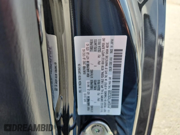 2022 Mazda MX-5 Miata Grand Touring z VIN JM1NDAM77N0503295, wystawiony jako Copart lot #58703795 z przebiegiem 14 237 mil mil oraz Szkoda całkowita • Salvage title. Historia ofert i sprzedaży dostępna na DreamBid. Obrazek 12.