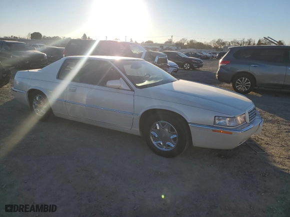 2002 Cadillac Eldorado with VIN 1G6EL12Y12B100821, listed as a Copart auction lot 83495214 with 36,358 mi miles and Clean Title. Bid and sale history available at carsss.com. Image 4.