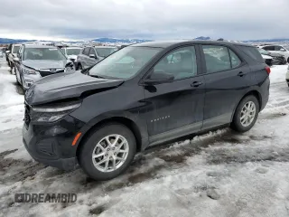 2023 Chevrolet Equinox LS z VIN 3GNAXSEG1PL221869, wystawiony jako Copart lot #45819025 z przebiegiem 17 104 mil mil oraz Szkoda całkowita • Salvage title. Historia ofert i sprzedaży dostępna na DreamBid. Obrazek 1.