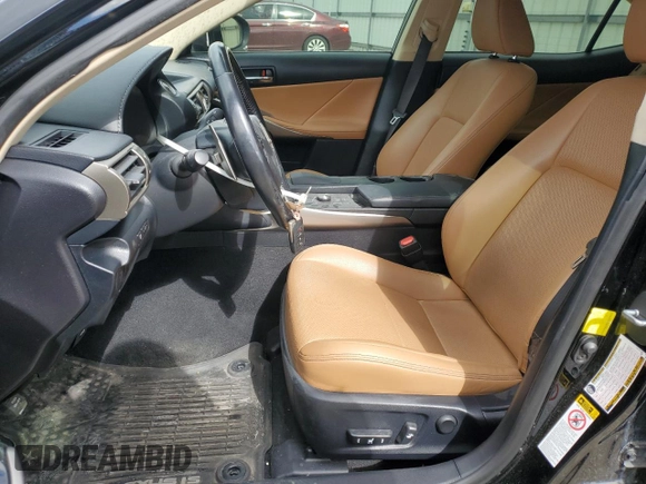2015 Lexus IS 250 with VIN JTHCF1D2XF5027889, listed as a Copart auction lot 47122285 with 122,426 mi miles and Salvage Title. Bid and sale history available at DreamBid. Image 7.