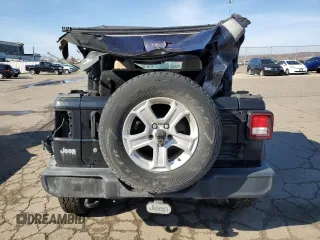 2019 Jeep Wrangler Sport S с VIN 1C4GJXAG9KW609099, выставлен на аукционе Copart как лот 44723915 с пробегом 128 046 миль миль и Списание • Salvage title. История ставок и продаж доступна на DreamBid. Изображение 6.
