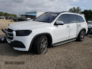 2022 Mercedes-Benz GLS with VIN 4JGFF5KE8NA620882, listed as a Copart auction lot 38109643 with 3,081 mi miles. Bid and sale history available at carsss.com. Image 1.