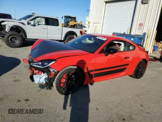 2024 Toyota GR86 TRUENO Edition with VIN JF1ZNBM15R9750712, listed as a Copart auction lot 83219424 with 979 mi miles and Salvage Title. Bid and sale history available at carsss.com. Image 1.