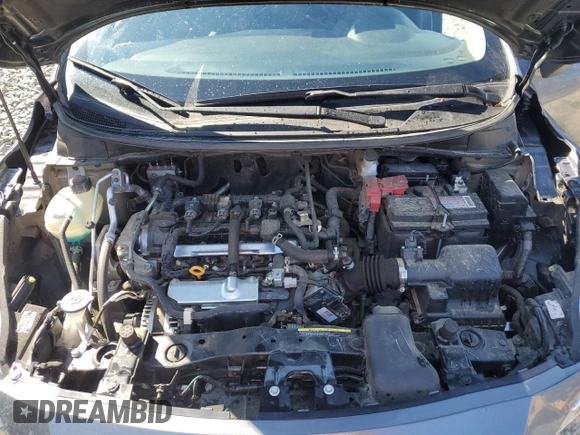 2024 Nissan Versa S with VIN 3N1CN8DV7RL862153, listed as a Copart auction lot 46821475 with 20,950 mi miles and Non Repairable. Bid and sale history available at DreamBid. Image 11.