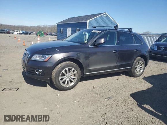 2016 Audi Q5 Premium with VIN WA1C2BFP4GA029247, listed as a Copart auction lot 53309645 with 91,151 mi miles and Salvage Title. Bid and sale history available at carsss.com. Image 1.