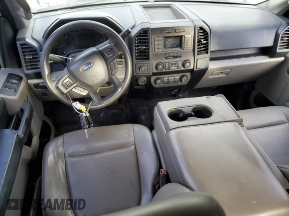 2019 Ford F-150 XL with VIN 1FTEW1C50KFC15847, listed as a Copart auction lot 88732235 with 153,898 mi miles and Salvage Title. Bid and sale history available at DreamBid. Image 8.