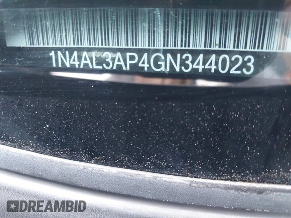 2016 Nissan Altima S z VIN 1N4AL3AP4GN344023, wystawiony jako IAAI lot #41238510 z przebiegiem 129 002 mil mil oraz . Historia ofert i sprzedaży dostępna na DreamBid. Obrazek 9.