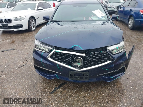 2020 Acura TLX w/Technology Pkg with VIN 19UUB1F57LA015342, listed as a IAAI auction lot 41553319 with 18,111 mi miles. Bid and sale history available at carsss.com. Image 20.