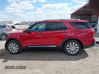 2020 Ford Explorer Limited with VIN 1FMSK8FH8LGC91143, listed as a IAAI auction lot 41998447 with 76,397 mi miles. Bid and sale history available at carsss.com. Image 15.