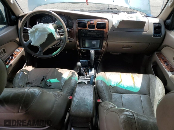 1999 Toyota 4Runner Limited z VIN JT3HN87R2X0246277, wystawiony jako Copart lot #59395245 z przebiegiem 301 405 mil mil oraz Nie do naprawy • Non repairable. Historia ofert i sprzedaży dostępna na DreamBid. Obrazek 8.
