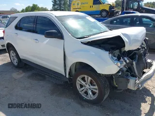 2015 Chevrolet Equinox LS z VIN 2GNALAEK0F1164834, wystawiony jako IAAI lot #39723132 z przebiegiem 105 515 mil mil oraz . Historia ofert i sprzedaży dostępna na DreamBid. Obrazek 1.