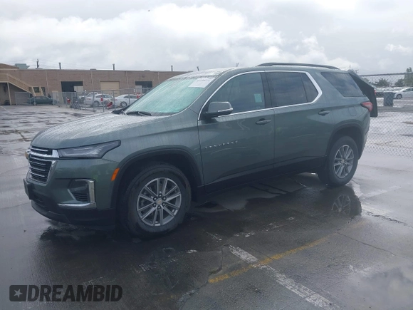 2023 Chevrolet Traverse LT Cloth с VIN 1GNERGKW7PJ148678, выставлен на аукционе IAAI как лот 42238514 с пробегом 21 789 миль миль и . История ставок и продаж доступна на DreamBid. Изображение 2.