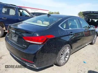 2015 Hyundai Genesis 3.8L z VIN KMHGN4JEXFU021307, wystawiony jako IAAI lot #41925165 z przebiegiem 128 921 mil mil oraz . Historia ofert i sprzedaży dostępna na DreamBid. Obrazek 4.