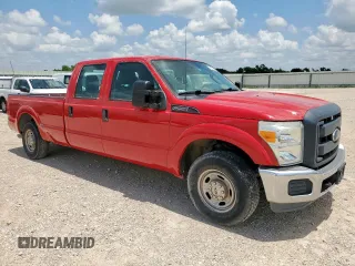 2015 Ford F-250 XL with VIN 1FT7W2A61FEB40663, listed as a Copart auction lot 62649285 with 54,234 mi miles and Clean title. Bid and sale history available at DreamBid. Image 4.
