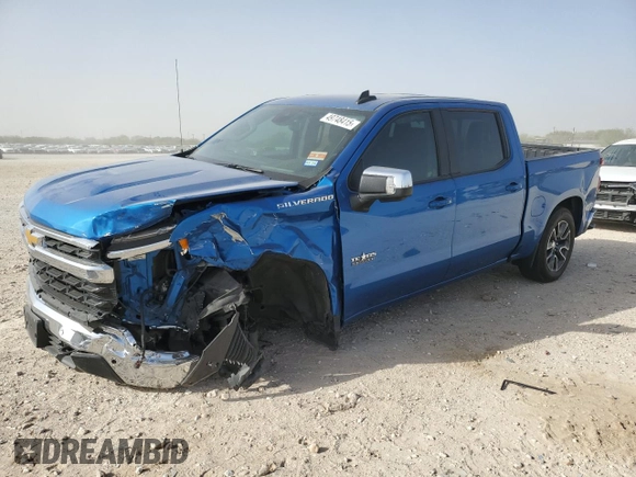 2024 Chevrolet Silverado 1500 LT with VIN 3GCPACED3RG194363, listed as a Copart auction lot 49748415 with 31,627 mi miles and Salvage Title. Bid and sale history available at DreamBid. Image 1.