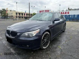 2006 BMW 5 Series 530i with VIN WBANE73586CM37059, listed as a Copart auction lot 54978135 with 133,255 mi miles and Clean Title. Bid and sale history available at carsss.com. Image 2.