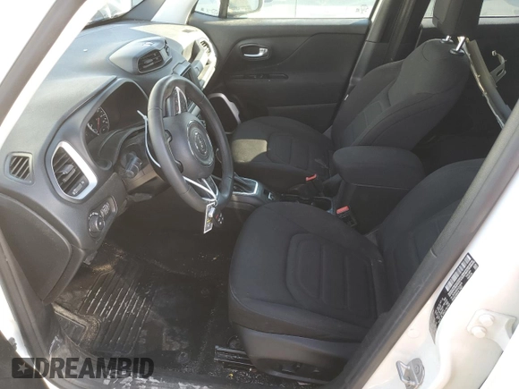 2020 Jeep Renegade Latitude with VIN ZACNJABBXLPL94013, listed as a Copart auction lot 49585995 with 87,659 mi miles and Salvage Title. Bid and sale history available at DreamBid. Image 7.