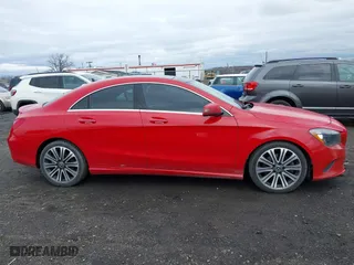 2018 Mercedes-Benz CLA with VIN WDDSJ4GB7JN595119, listed as a IAAI auction lot 41782982 with 105,071 mi miles. Bid and sale history available at carsss.com. Image 13.