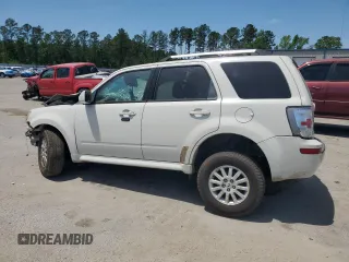 2010 Mercury Mariner Premier with VIN 4M2CN8H70AKJ17236, listed as a Copart auction lot 54974705 with Not provided miles and Salvage title. Bid and sale history available at DreamBid. Image 2.