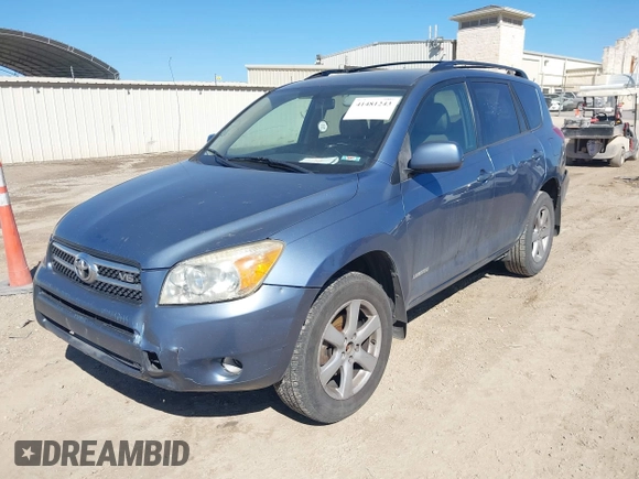 2006 Toyota RAV4 Ltd with VIN JTMZK31V366001887, listed as a IAAI auction lot 41481243 with 276,664 mi miles. Bid and sale history available at carsss.com. Image 2.