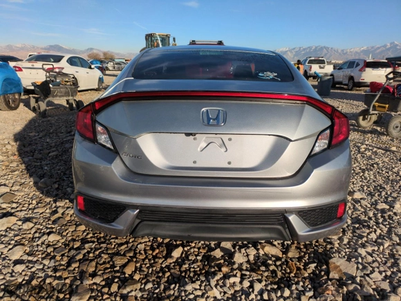 2016 Honda Civic Coupe LX-P with VIN 2HGFC4B00GH312137, listed as a Copart auction lot 81410724 with NaN miles and Salvage Title. Bid and sale history available at carsss.com. Image 6.