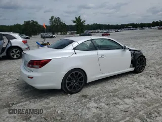 2011 Lexus IS 350 C z VIN JTHFE2C23B2506481, wystawiony jako Copart lot #56899655 z przebiegiem 123 716 mil mil oraz Szkoda całkowita • Salvage title. Historia ofert i sprzedaży dostępna na DreamBid. Obrazek 3.