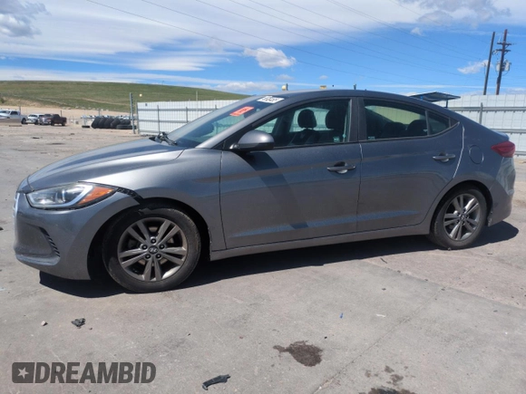 2018 Hyundai Elantra SEL z VIN 5NPD84LF0JH250764, wystawiony jako Copart lot #56933485 z przebiegiem 80 807 mil mil oraz Szkoda całkowita • Salvage title. Historia ofert i sprzedaży dostępna na DreamBid. Obrazek 1.