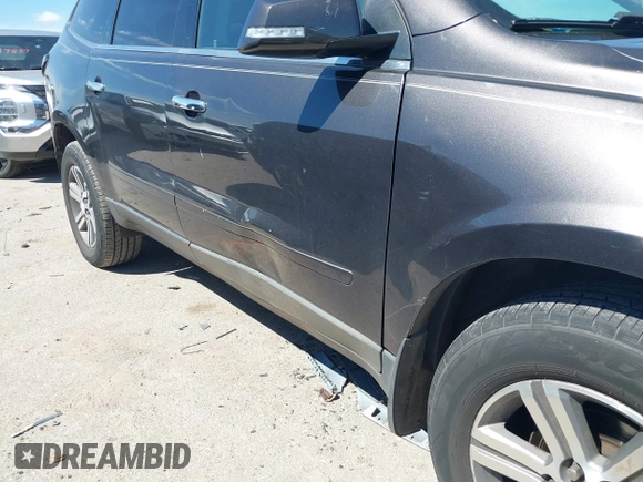 2015 Chevrolet Traverse LT with VIN 1GNKRHKDXFJ274152, listed as a IAAI auction lot 42215591 with 179,866 mi miles and . Bid and sale history available at DreamBid. Image 17.
