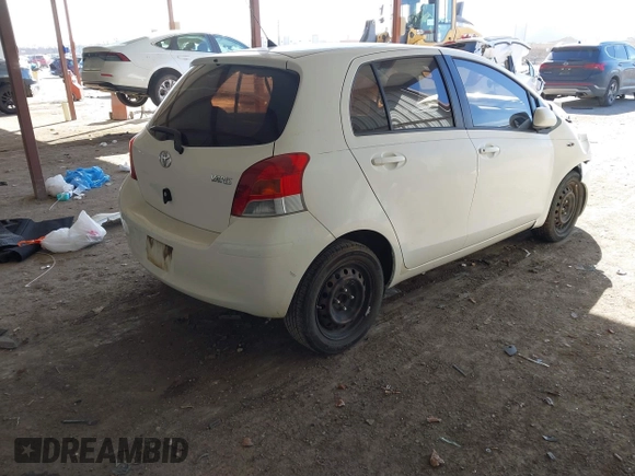 2009 Toyota Yaris with VIN JTDKT903295244862, listed as a IAAI auction lot 41616299 with 213,078 mi miles and . Bid and sale history available at DreamBid. Image 4.
