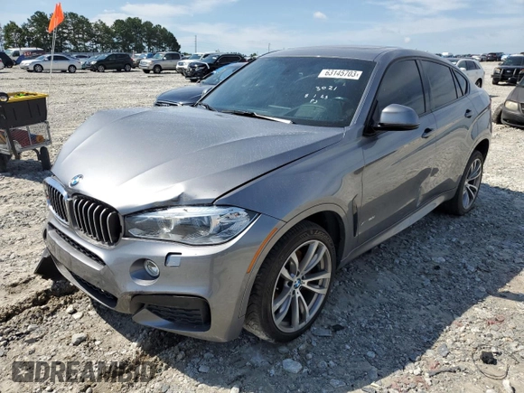 2016 BMW X6 xDrive50i with VIN 5UXKU6C52G0S82464, listed as a Copart auction lot 63145703 with 80,064 mi miles. Bid and sale history available at carsss.com. Image 1.