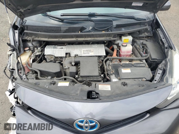 2015 Toyota Prius Two z VIN JTDZN3EU3FJ038542, wystawiony jako Copart lot #55767545 z przebiegiem 297 016 mil mil oraz Szkoda całkowita • Salvage title. Historia ofert i sprzedaży dostępna na DreamBid. Obrazek 11.