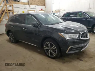 2020 Acura MDX w/Technology Pkg with VIN 5J8YD4H56LL013287, listed as a Copart auction lot 50136395 with Not Provided miles and Salvage Title. Bid and sale history available at carsss.com. Image 4.