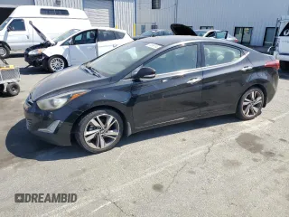 2014 Hyundai Elantra Limited z VIN 5NPDH4AE1EH479549, wystawiony jako Copart lot #60699185 z przebiegiem 175 788 mil mil oraz Czysty tytuł • Clean title. Historia ofert i sprzedaży dostępna na DreamBid. Obrazek 1.