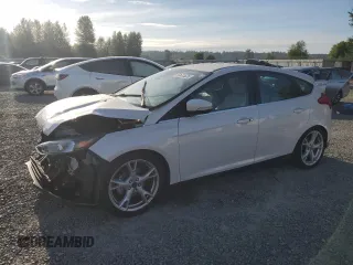 2015 Ford Focus Titanium с VIN 1FADP3N24FL262321, выставлен на аукционе Copart как лот 59635525 с пробегом Не указан миль и Списание • Salvage title. История ставок и продаж доступна на DreamBid. Изображение 1.