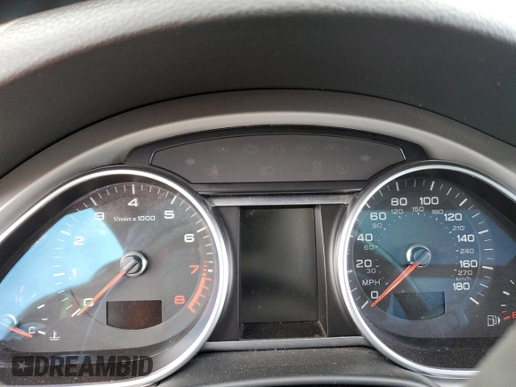 2010 Audi Q7 3.6L Premium Plus with VIN WA1LYAFE5AD008615, listed as a Copart auction lot 80722914 with 0 mi miles and Salvage Title. Bid and sale history available at carsss.com. Image 9.