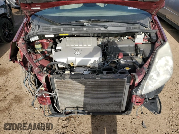 2009 Toyota Sienna XLE with VIN 5TDBK22C79S025901, listed as a Copart auction lot 48761315 with 171,128 mi miles and Salvage Title. Bid and sale history available at DreamBid. Image 12.