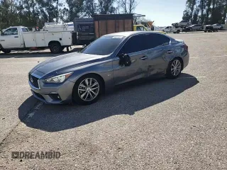 2020 Infiniti Q50 Pure with VIN JN1EV7AP5LM200190, listed as a Copart auction lot 48385695 with 47,861 mi miles and Salvage Title. Bid and sale history available at carsss.com. Image 11.