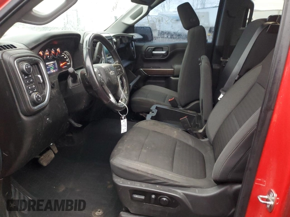 2021 Chevrolet Silverado 1500 RST with VIN 1GCRYEED3MZ435119, listed as a Copart auction lot 71808904 with 79,797 mi miles and Salvage Title. Bid and sale history available at DreamBid. Image 7.