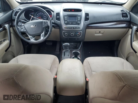 2014 Kia Sorento LX with VIN 5XYKTDA60EG518105, listed as a Copart auction lot 52570515 with 119,081 mi miles and Clean Title. Bid and sale history available at carsss.com. Image 8.