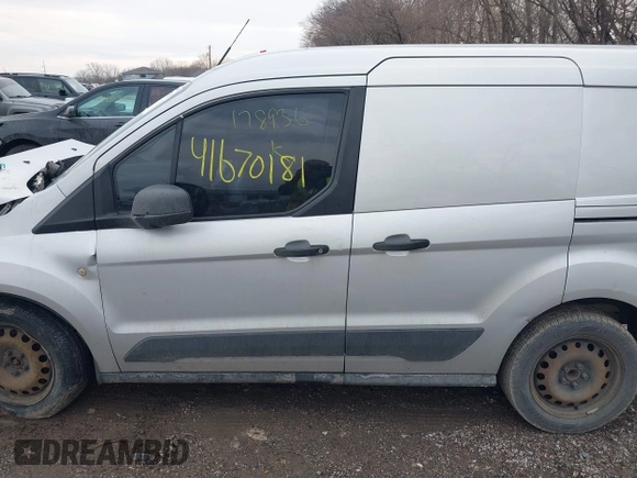 2015 Ford Transit Connect XL with VIN NM0LS6E71F1178936, listed as a IAAI auction lot 41670181 with 269,300 mi miles and . Bid and sale history available at DreamBid. Image 14.