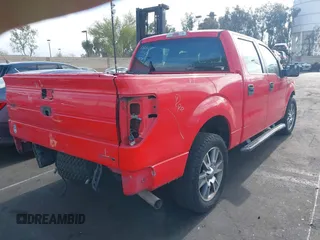 2014 Ford F-150 XL with VIN 1FTFW1CF3EKE33063, listed as a IAAI auction lot 42044240 with 254,272 mi miles. Bid and sale history available at carsss.com. Image 4.