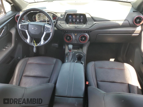 2020 Chevrolet Blazer RS with VIN 3GNKBKRS4LS642860, listed as a Copart auction lot 55341445 with 72,441 mi miles and Non repairable. Bid and sale history available at DreamBid. Image 8.