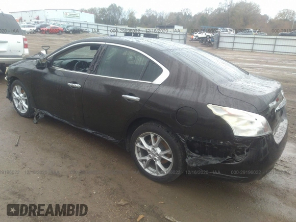 2014 Nissan Maxima S with VIN 1N4AA5AP5EC493938, listed as a IAAI auction lot 29196022 with Not Provided miles and . Bid and sale history available at DreamBid. Image 3.