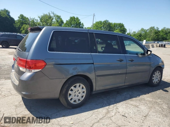 2010 Honda Odyssey LX with VIN 5FNRL3H22AB062721, listed as a Copart auction lot 62379995 with 138,080 mi miles and Salvage title. Bid and sale history available at DreamBid. Image 3.