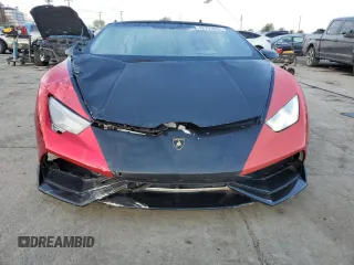 2016 Lamborghini Huracan LP 610-4 z VIN ZHWUR1ZF7GLA05381, wystawiony jako Copart lot #42731925 z przebiegiem 10 965 mil mil oraz Szkoda całkowita • Salvage title. Historia ofert i sprzedaży dostępna na DreamBid. Obrazek 5.