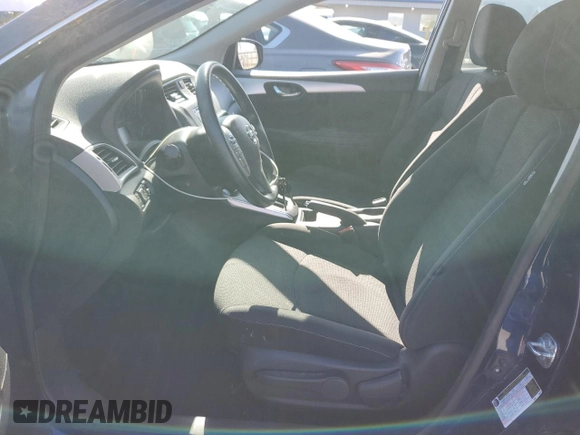 2017 Nissan Sentra S with VIN 3N1AB7AP7HY307091, listed as a Copart auction lot 52600165 with 76,869 mi miles and Salvage Title. Bid and sale history available at carsss.com. Image 7.