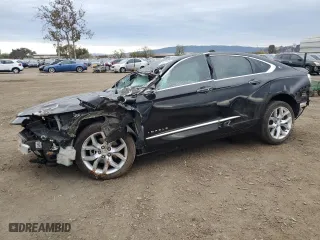 2018 Chevrolet Impala Premier with VIN 2G1125S37J9117061, listed as a Copart auction lot 81809474 with 135,060 mi miles and Salvage Title. Bid and sale history available at carsss.com. Image 1.
