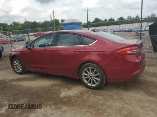 2017 Ford Fusion SE with VIN 3FA6P0HD2HR308902, listed as a Copart auction lot 57583105 with 105,131 mi miles and Clean title. Bid and sale history available at DreamBid. Image 2.