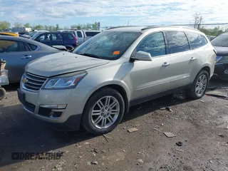2015 Chevrolet Traverse LT with VIN 1GNKVGKD6FJ218604, listed as a IAAI auction lot 42142500 with 181,653 mi miles and . Bid and sale history available at DreamBid. Image 2.